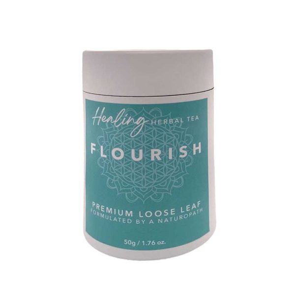 Flourish Tea Blend – Certified Organic Herbal Tea, 50 gms